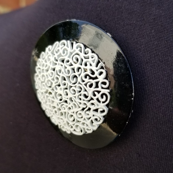 Vintage‎ enamel. Brooch - Picture 2 of 6